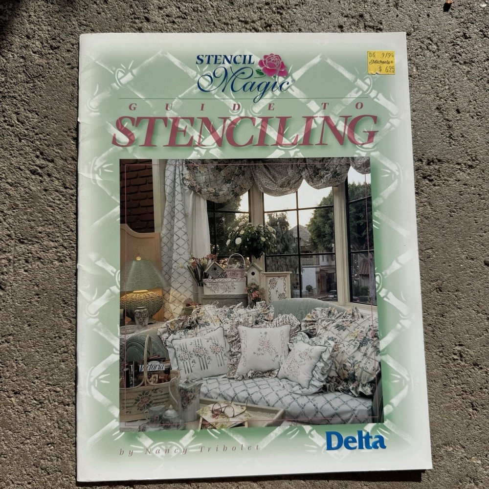 Vintage Stencil Magic: Guide to Stenciling Booklet 1994